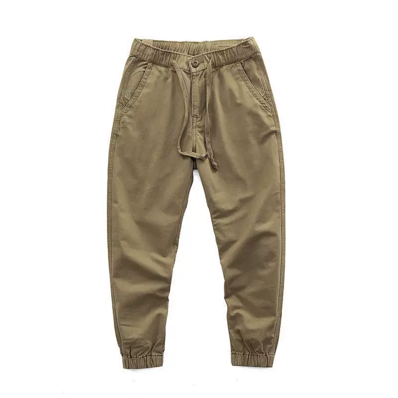 Work clothes durable and stain resistant casual men's summer work pants - Image 3